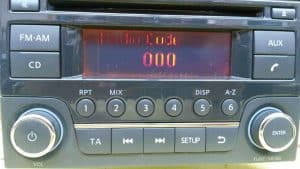 Nissan Radio unit LCD repair